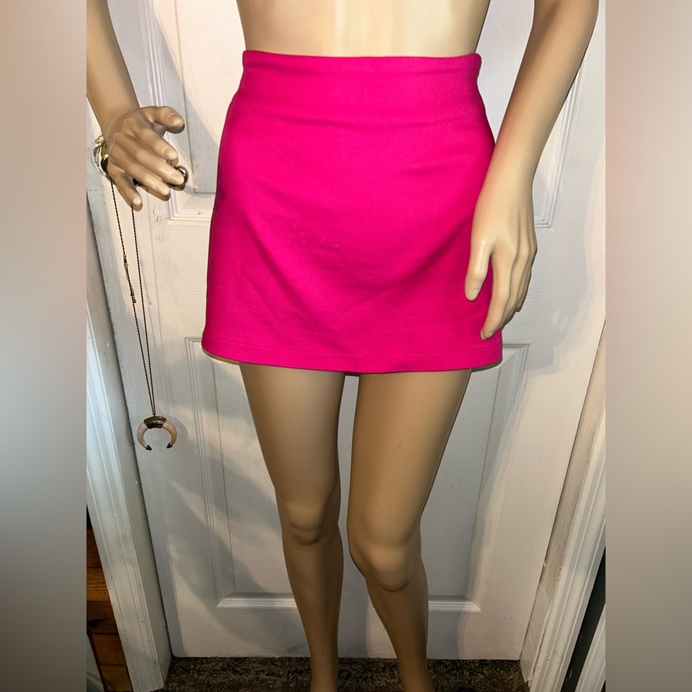 THATSSOFETCH Pink Mini Skirt